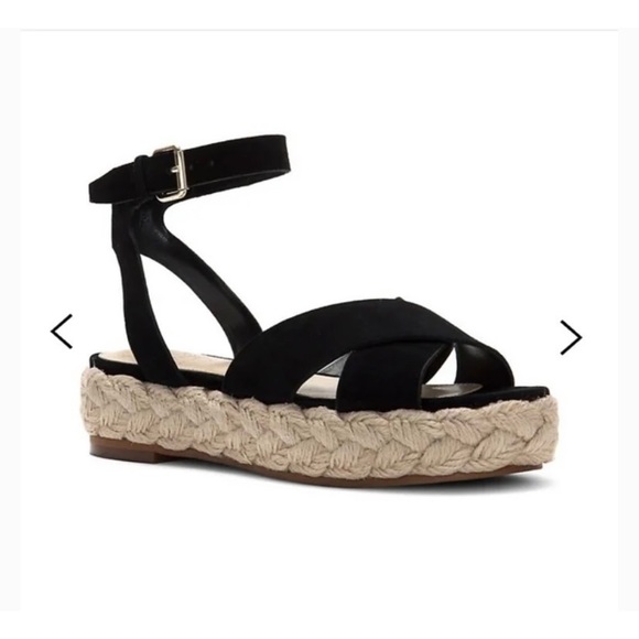 Vince Camuto Leather Espadrilles - Picture 3 of 9